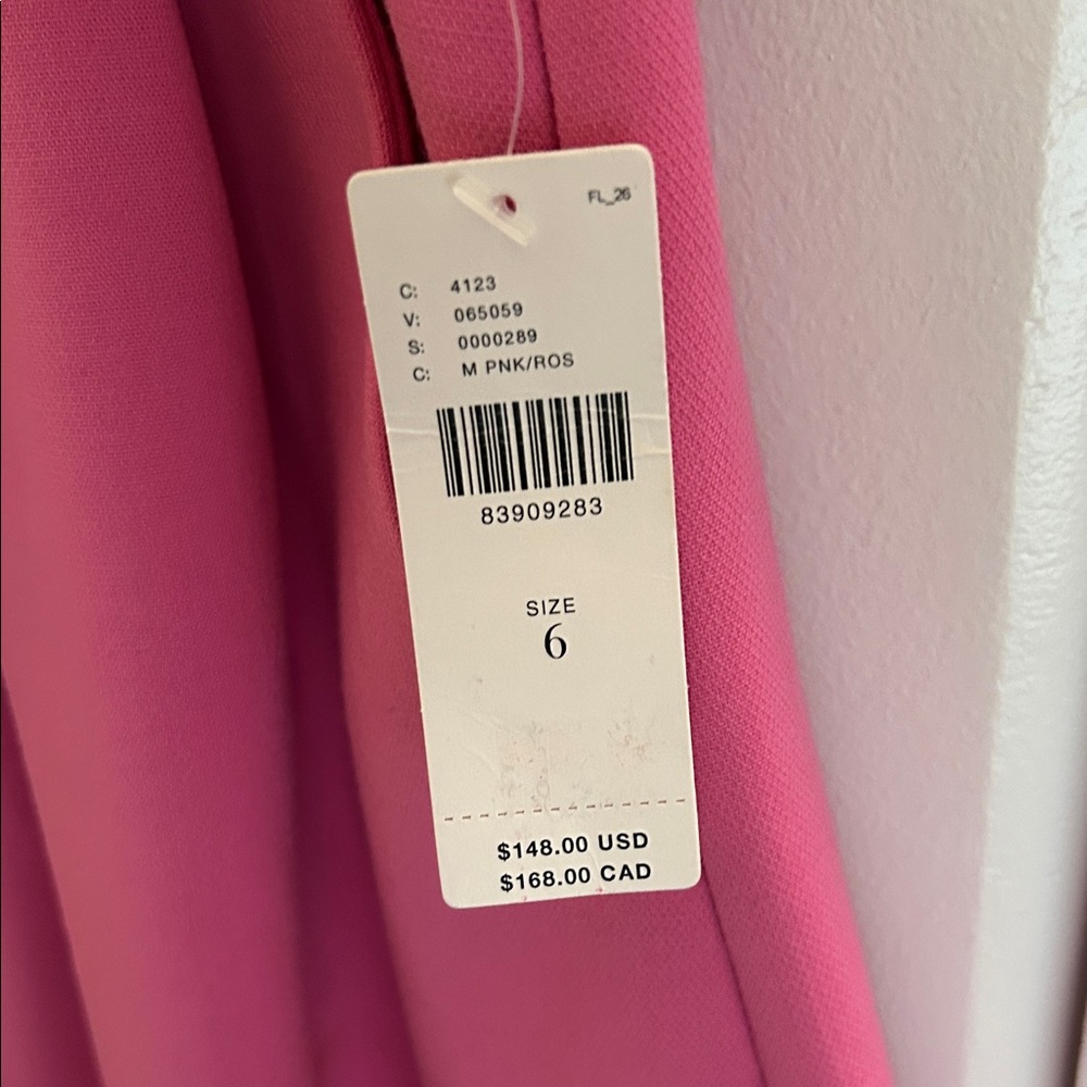 Maeve By Anthropologie Pink Belted Culottes NWT - Picture 3 of 4